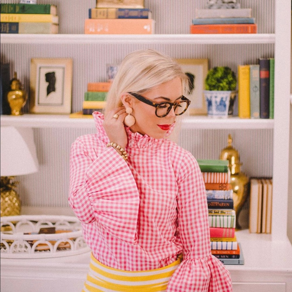 💖Elizabeth Wilson Gingham top💖